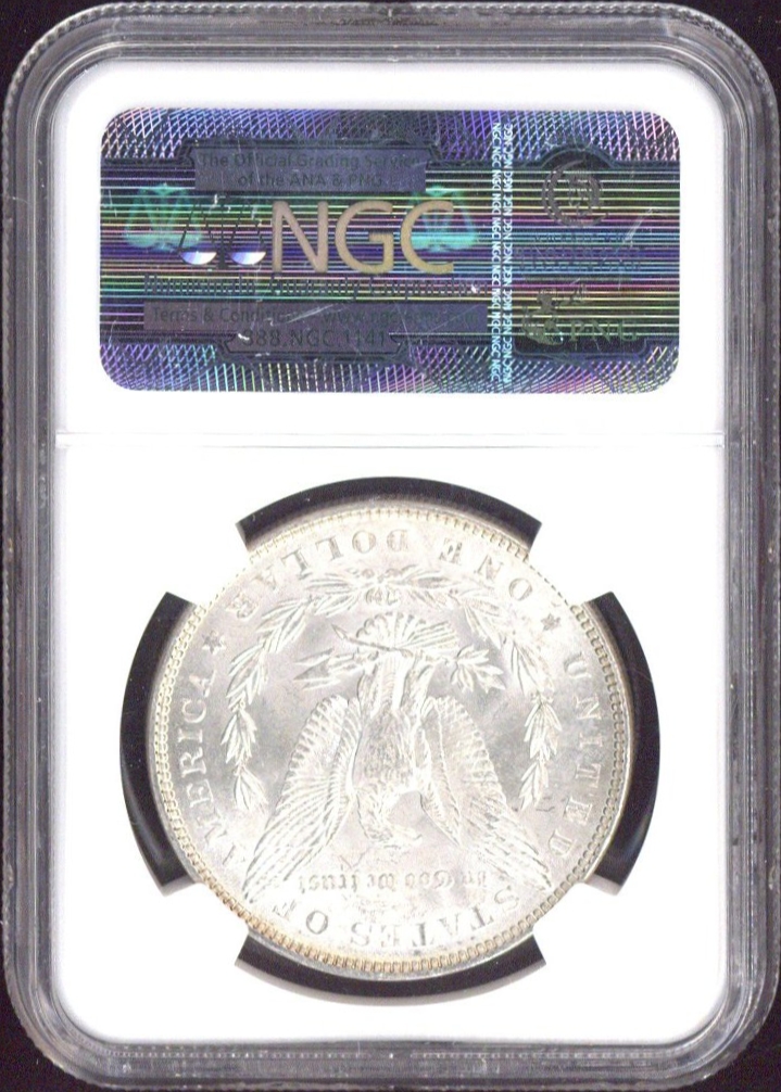 1887 One Dollar NGC MS64 - US NGC MS64